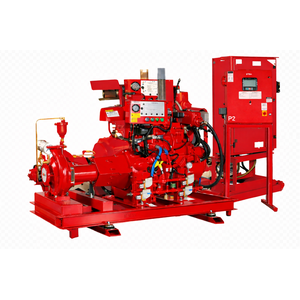 red diesel fire pump system