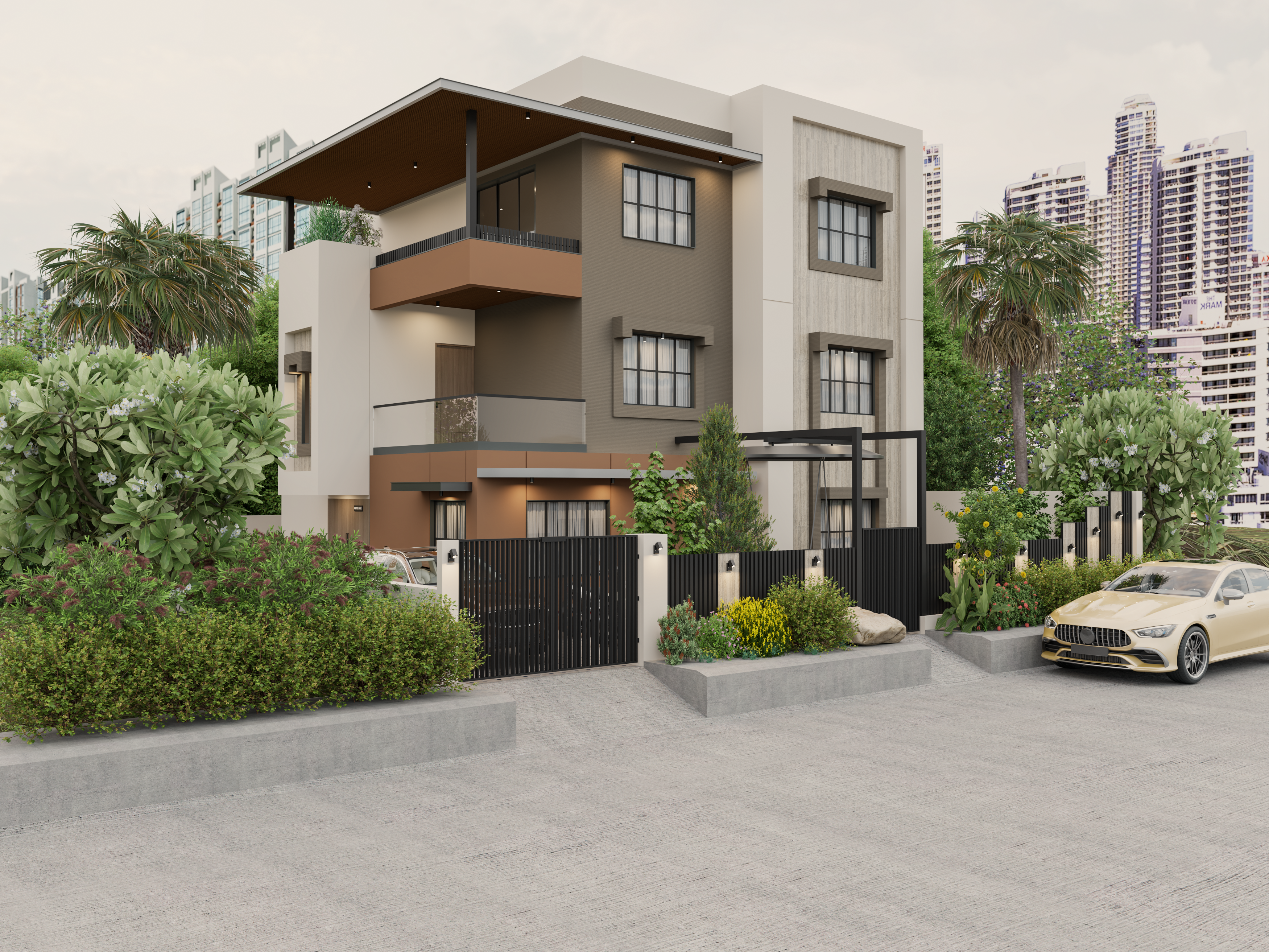 Residential 3D elevation