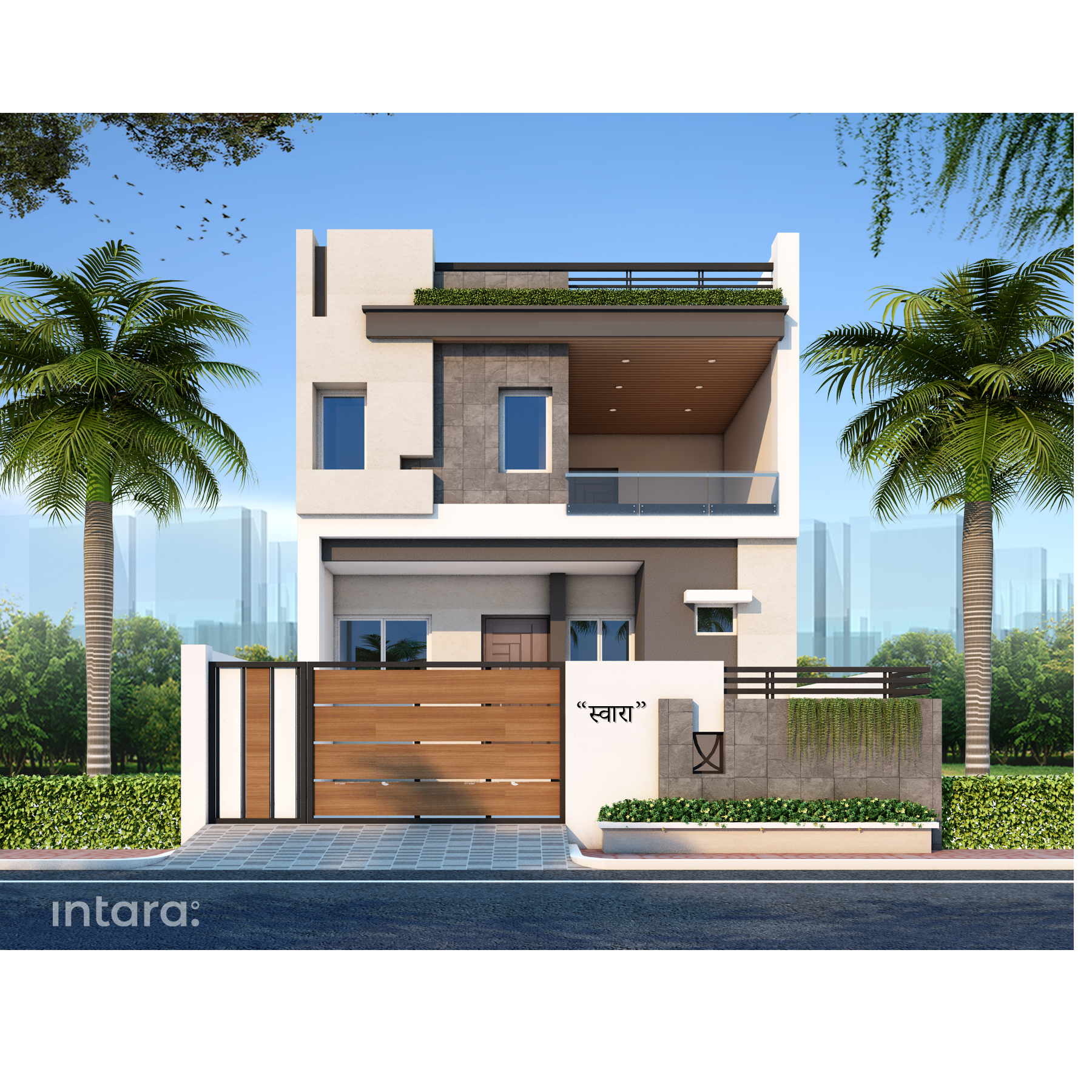 Swara bungalow elevation